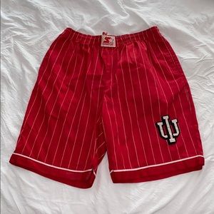 Vintage Starter Hoosiers basketball shorts